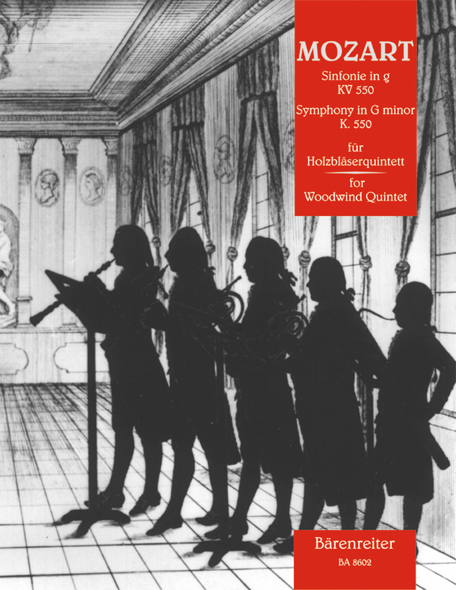 Symphony No 40 in G Minor for Wind Quintet