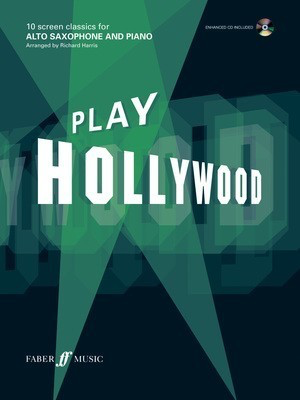 PLAY HOLLYWOOD ALTO SAX BK/ECD PRINTABLE PNO ACCOM