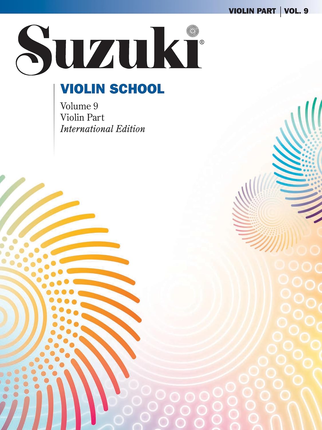 Suzuki Violin School Book/Volume 9 - Violin Book Only, No CD 0225