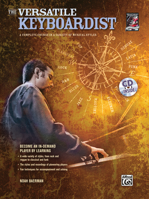 VERSATILE KEYBOARDIST BK/CD