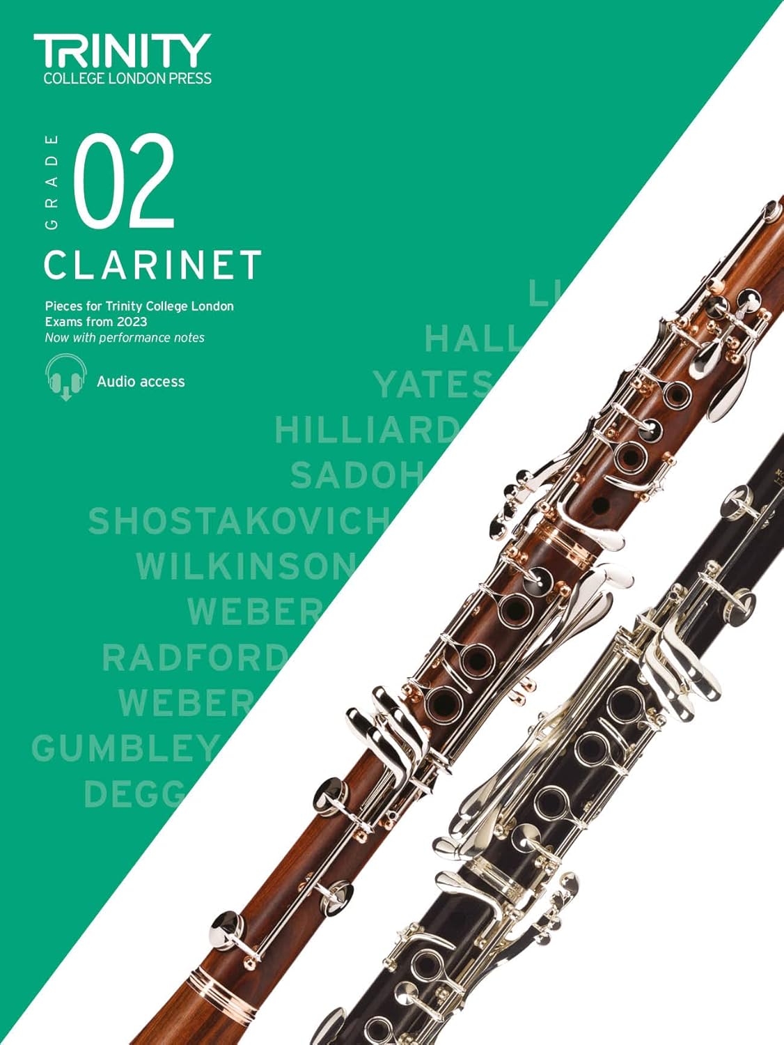 Trinity Clarinet Exam Pieces from 2023 Gr 2 Sc/Pt