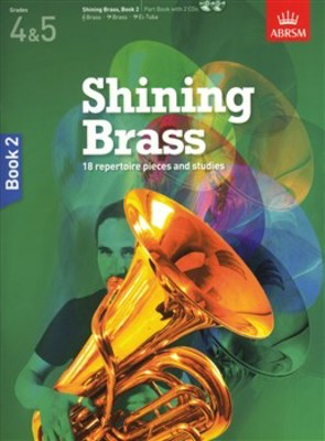 ABRSM Shining Brass Book 2 Grades 4-5 Book/CD