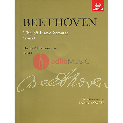 Beethoven 35 Piano Sonatas Volume 1