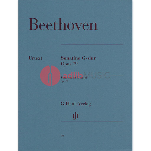 Beethoven - Sonatina for Piano GMaj Op79 - Piano Henle HN059