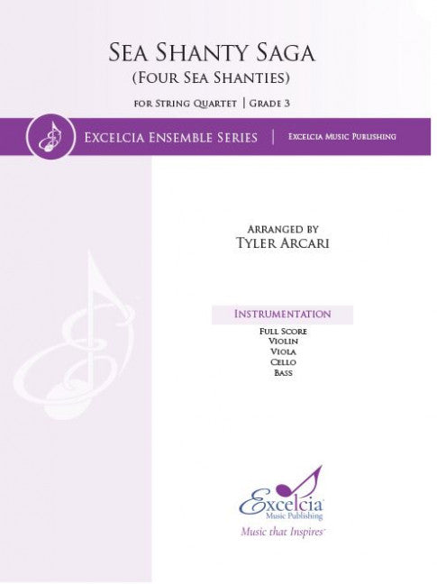 Sea Shanty Saga for String Quartet Grade 3