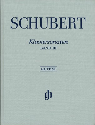 Schubert Piano Sonatas Volume 3 Bound Edition