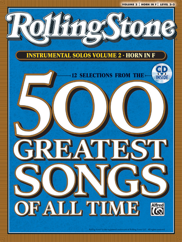 Rolling Stone Instrumental Solos 2 Horn Book/CD