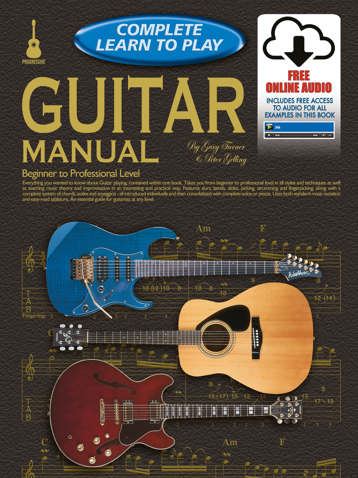 Complete Learn to Play Guitar Manual Book/OA