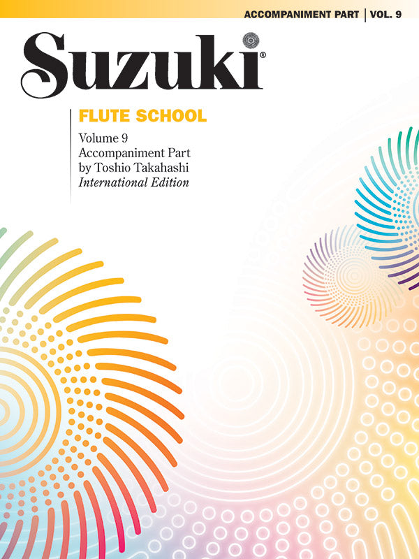 Suzuki Flute School Volume 9 Piano Accomp