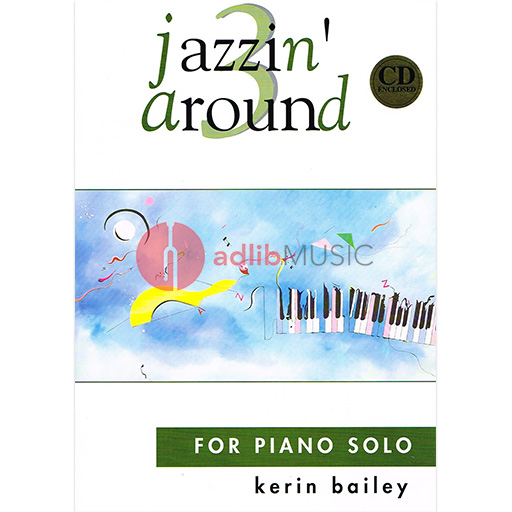 Jazzin Around Book 3 Piano Book/CD