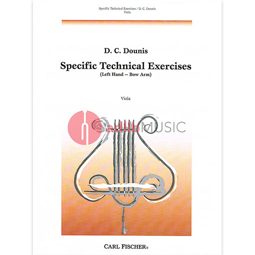 Specific Technical Exercise Op 25 for Viola