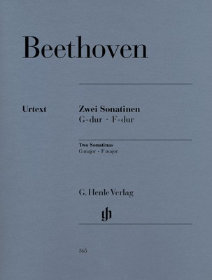Beethoven - 2 Sonatinas in FMaj & GMaj Anh5 - Piano Solo Henle HN365