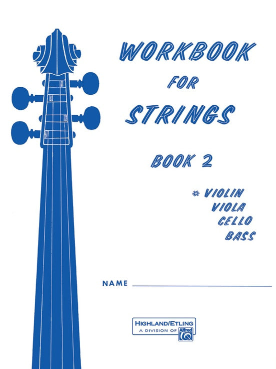 Workbook for Strings Book 2 - Violin