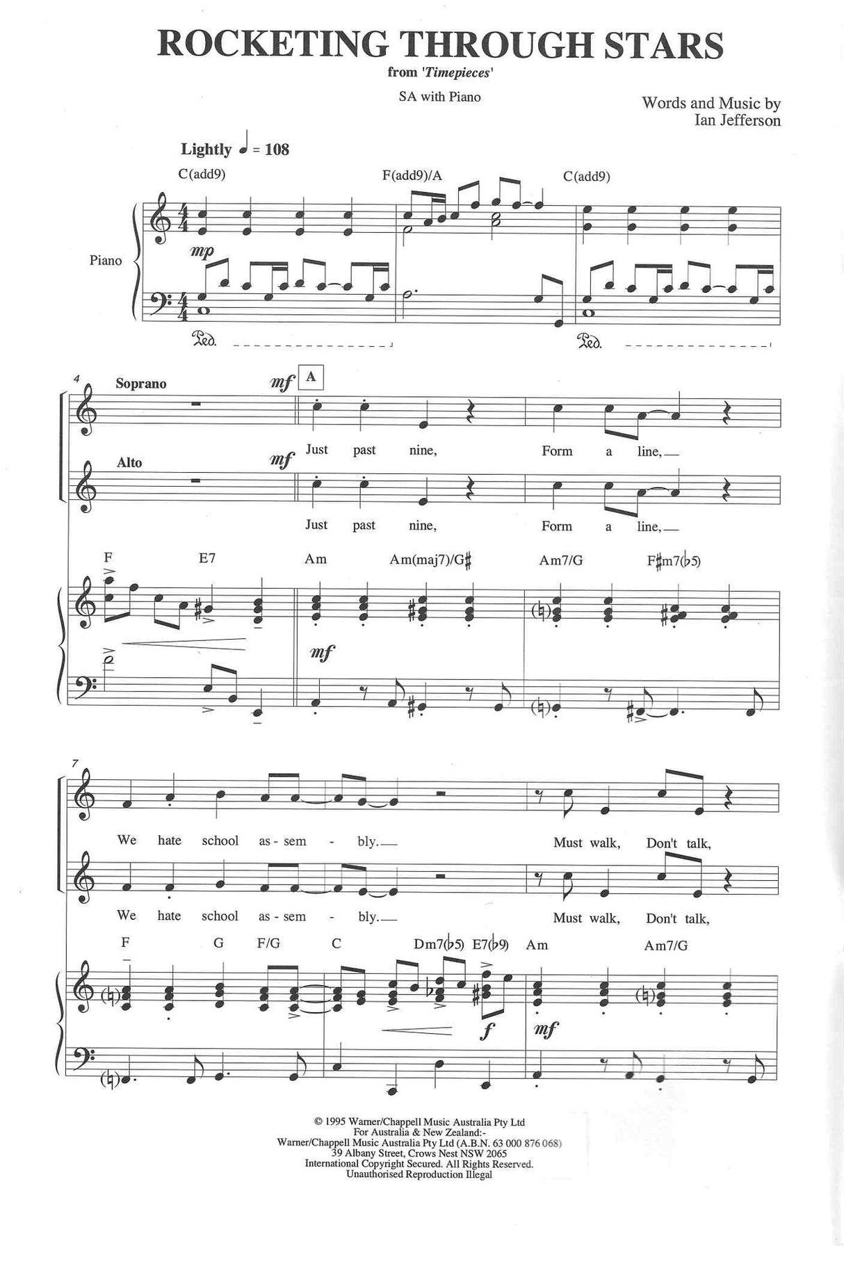 Rocketing Through the Stars SA