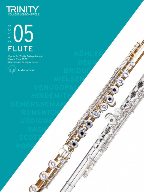 Trinity Flute Exam Pieces from 2023 Gr 5 Sc/Pt