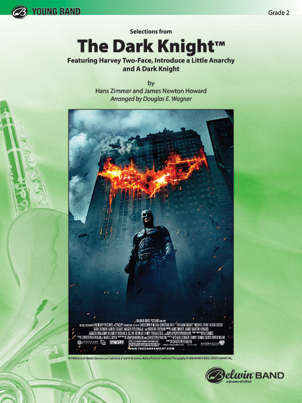 Selections from the Dark Knight CB Gr 2 Zimmer Hans / Howard James Newton