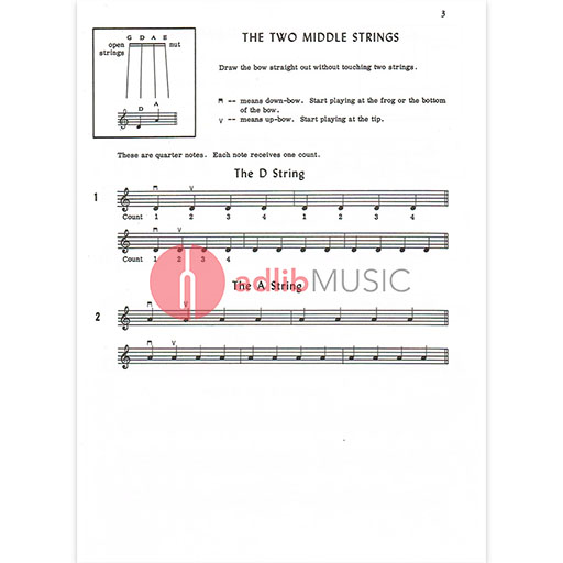 String Builder Book One - Violin Part