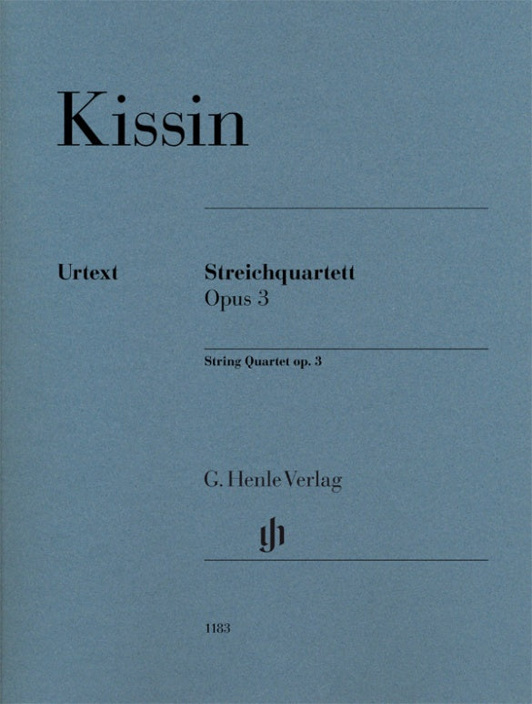 Kissin String Quartet Op 3- Set of Parts