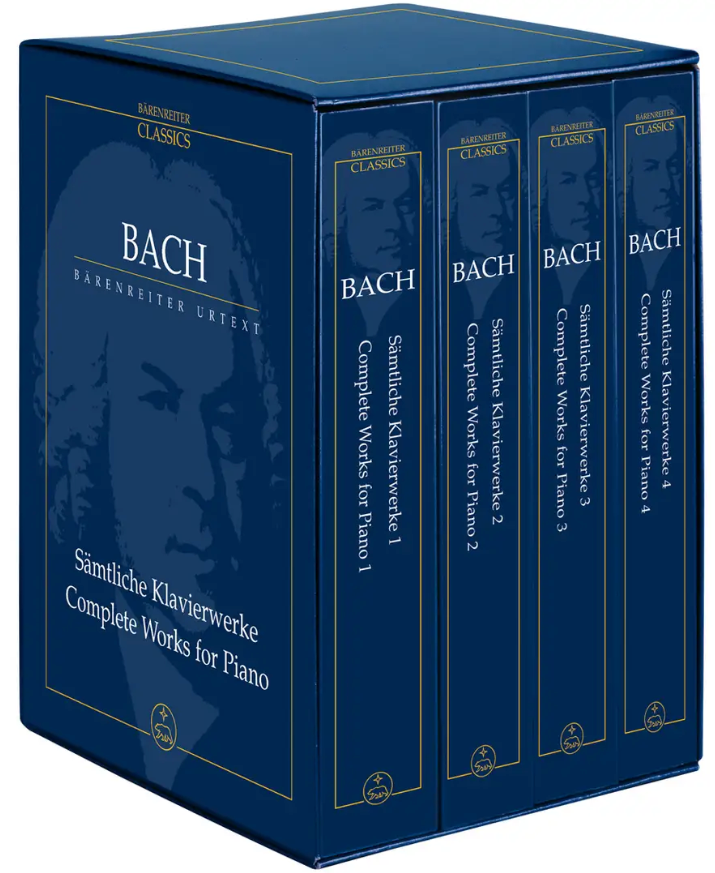 COMPLETE PIANO WORKS 4 VOL BOX SET STUDY SC