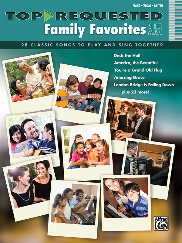 Top-Requested Family Favorites Sheet Music PVG