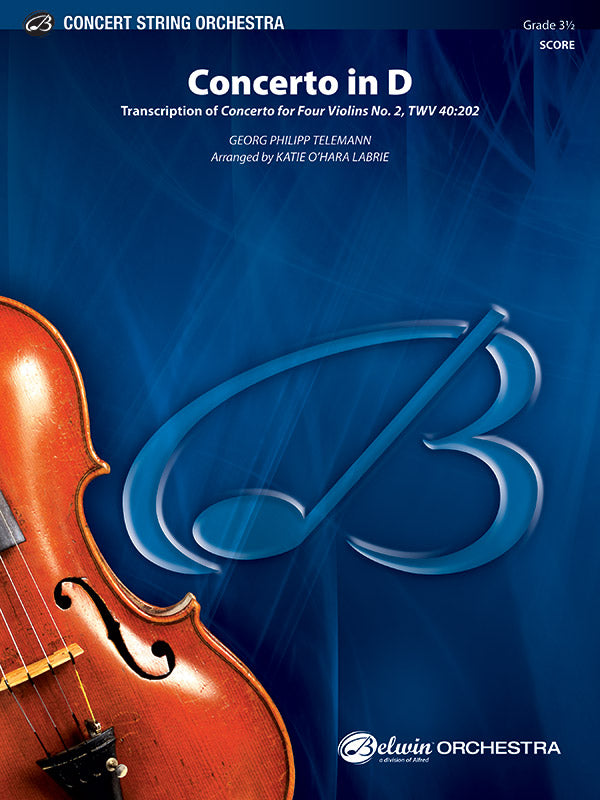 CONCERTO IN D SO GR3.5 TELEMANN GEORG PHILIPP
