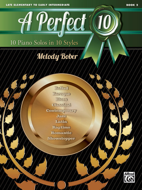 A Perfect 10 Book 2 Late Elementary/Intermed Pno