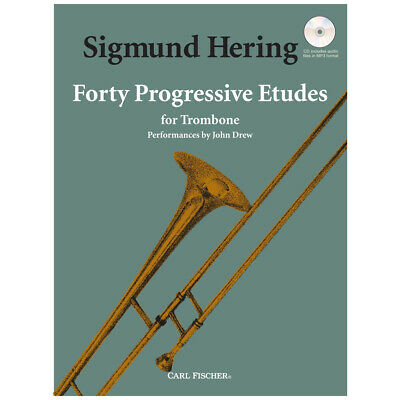 Hering - 40 Progressive Etudes - Trombone/CD Fischer O4441X