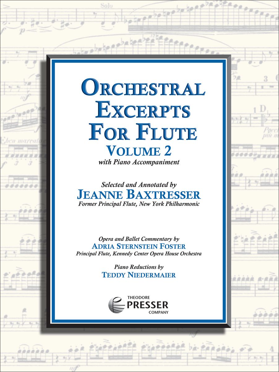 Orchestral Excerpts for the Flute Volume 2 - Baxtresser