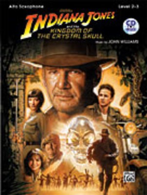 INDIANA JONES & THE KINGDOM ALTO SAX BK/CD