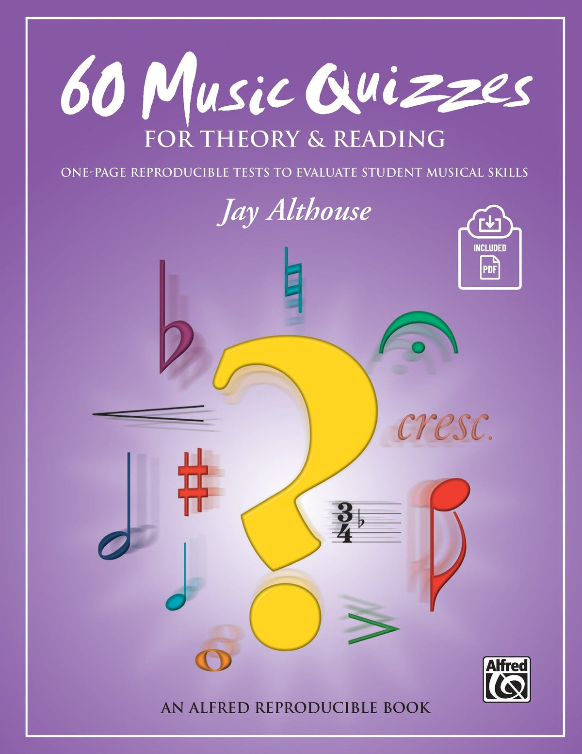 60 Music Quizzes for Theory & Reading Bk/CD
