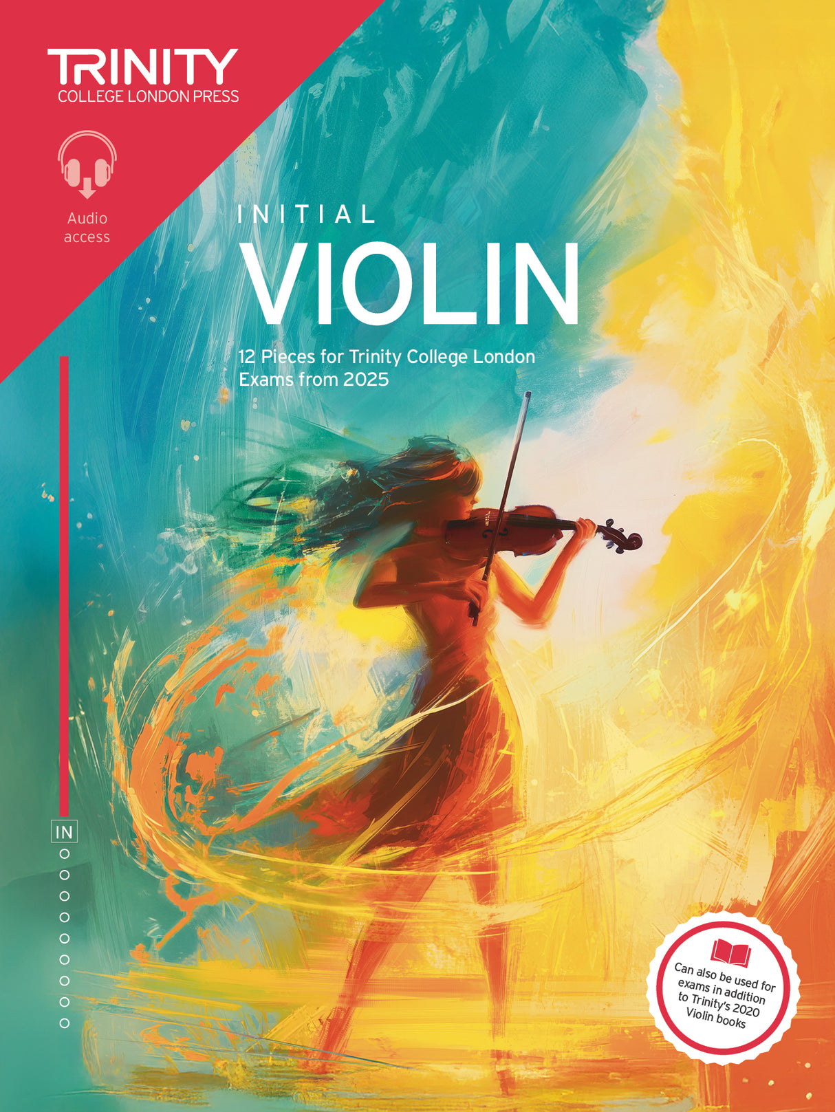 Trinity Violin from 2025 Initial Book with Online Audio