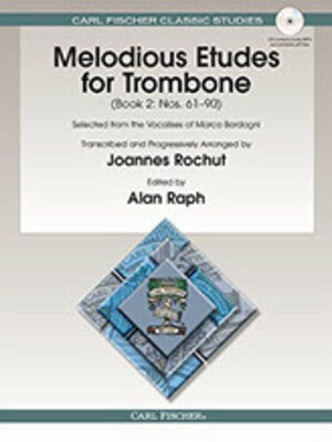 Melodius Etudes For Trombone Book 2 Nos 61-90