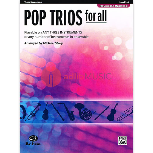 Pop Trios for All Tenor Sax