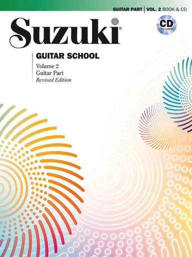 Suzuki Guitar School Volume 2 Bk/CD