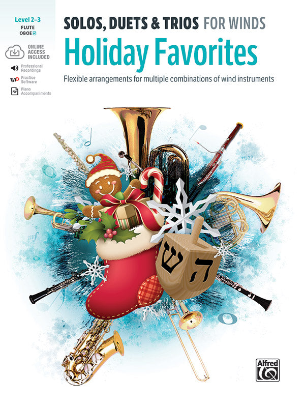 Solos Duets & Trios: Holiday Favorites Flute/Oboe - Various Galliford Bill Alfred 48010