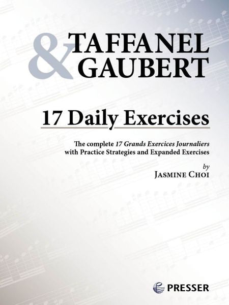 17 Daily Exercises Flute - Taffanel Paul; Gaubert Philippe Choi Jasmine Carl Fischer 414-41239