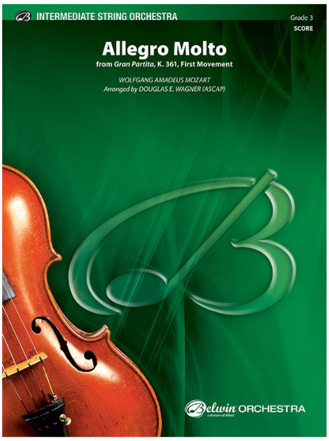 ALLEGRO MOLTO SO GR3 MOZART WOLFGANG AMADEUS