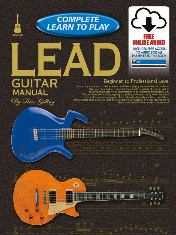 Complete Learn to Play Lead Guitar Manual Book/OA