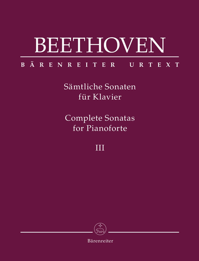 Beethoven Complete Sonatas for Piano Volume III