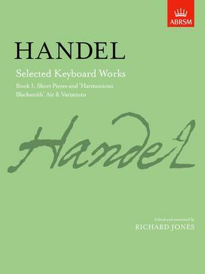 Handel Selected Keyboard Works Book I