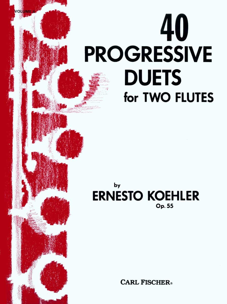 40 Progressive Duets for Two Flute Volume 2