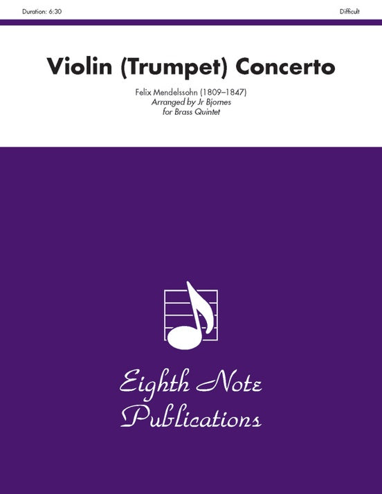 Violin (Trumpet) Concerto Brass Quintet