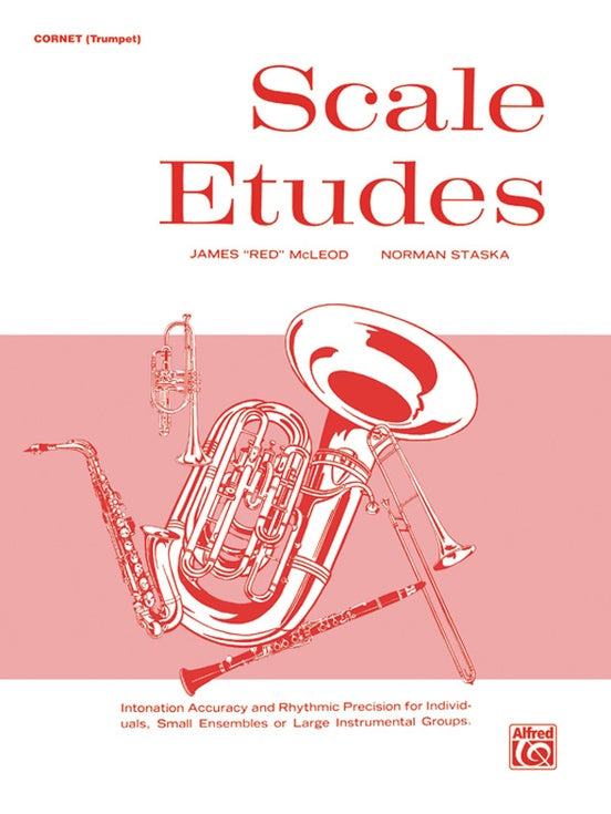 Scale Etudes for Cornet/Trumpet - Mcleod/Staska