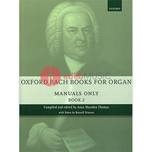 Oxford Bach Books For Organ Manuals Only Book 2