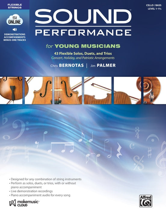 Sound Performance for Young Musicians Cello Book/OA