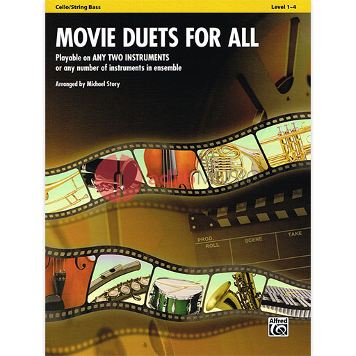 Movie Duets for All Cello