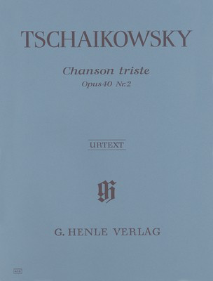 Tchaikovsky - Chanson Triste Op40 #2 - Piano Solo Henle HN618