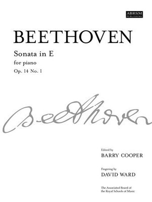Beethoven Piano Sonata in E Op 14 No 1