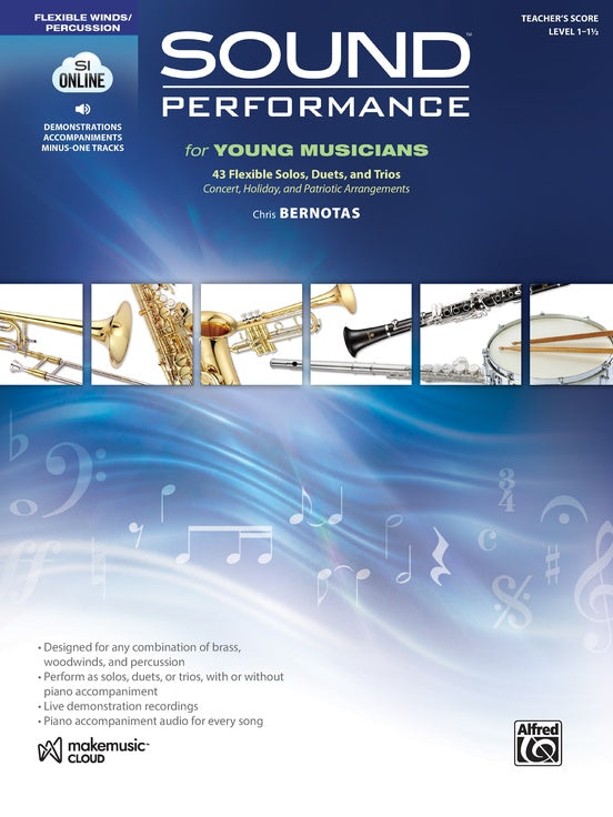 Sound Performance for Young Musicians Winds Score Book/OA