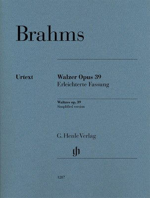 Brahms Waltzes Op 39 Simplified Version - Piano